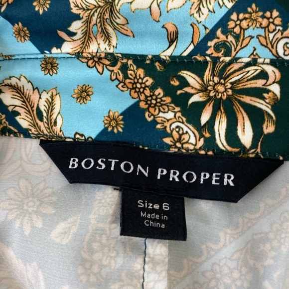 Boston Proper Hippie Boho Button Down Top Business Casual Size 6 Lot of 2 - Picture 11 of 14